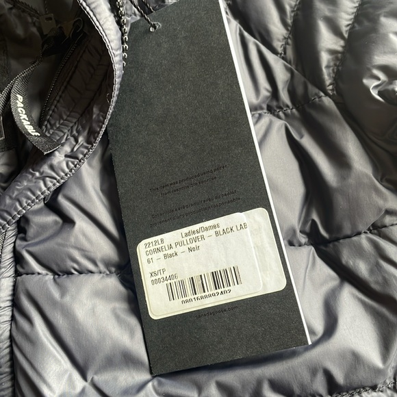 🆕CANADA GOOSE Cornelia Lite Jacket Hybridge Pullover Black Label - Picture 13 of 16
